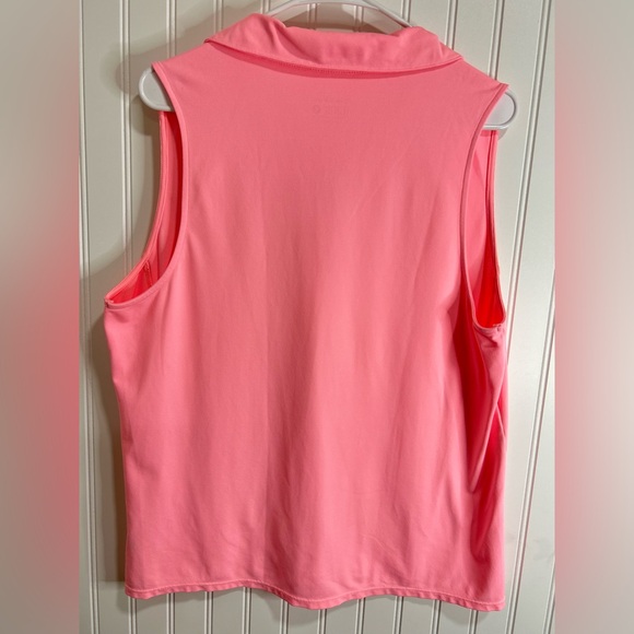 Lilly Pulitzer Sleeveless Pink Collared Top - Picture 2 of 11